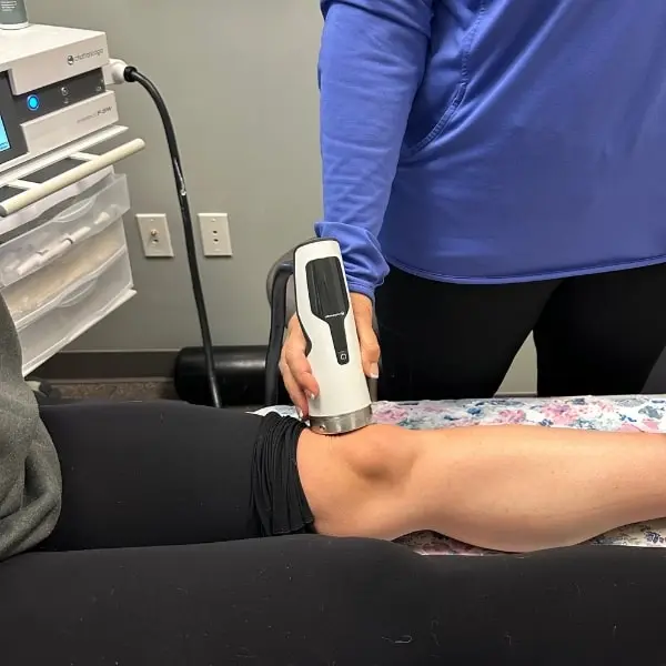 focused acoustic shock wave therapy knee treatment belmont nh hokanson wellness